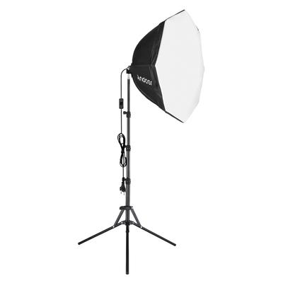 Andoer Studio Photography Softbox Kit with 70cm/28in Octagon Photography Softbox * 1 + 1.5M Metal