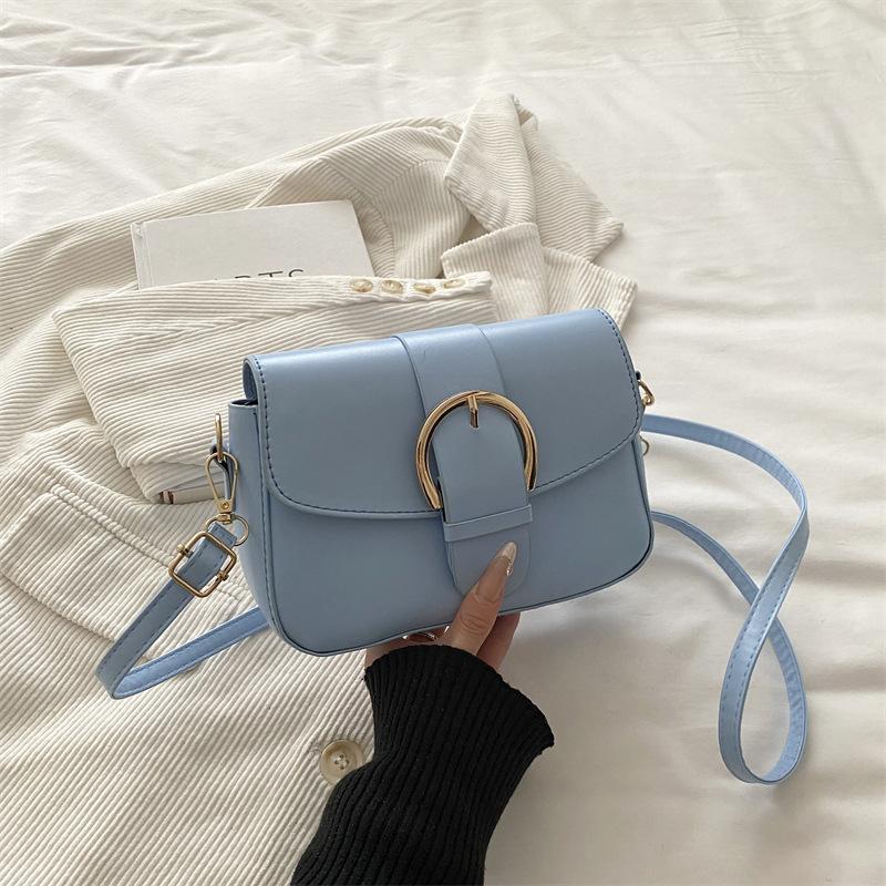 Women Fashion Simple Single Shoulder Crossbody Small Square Armpit Commute Bag