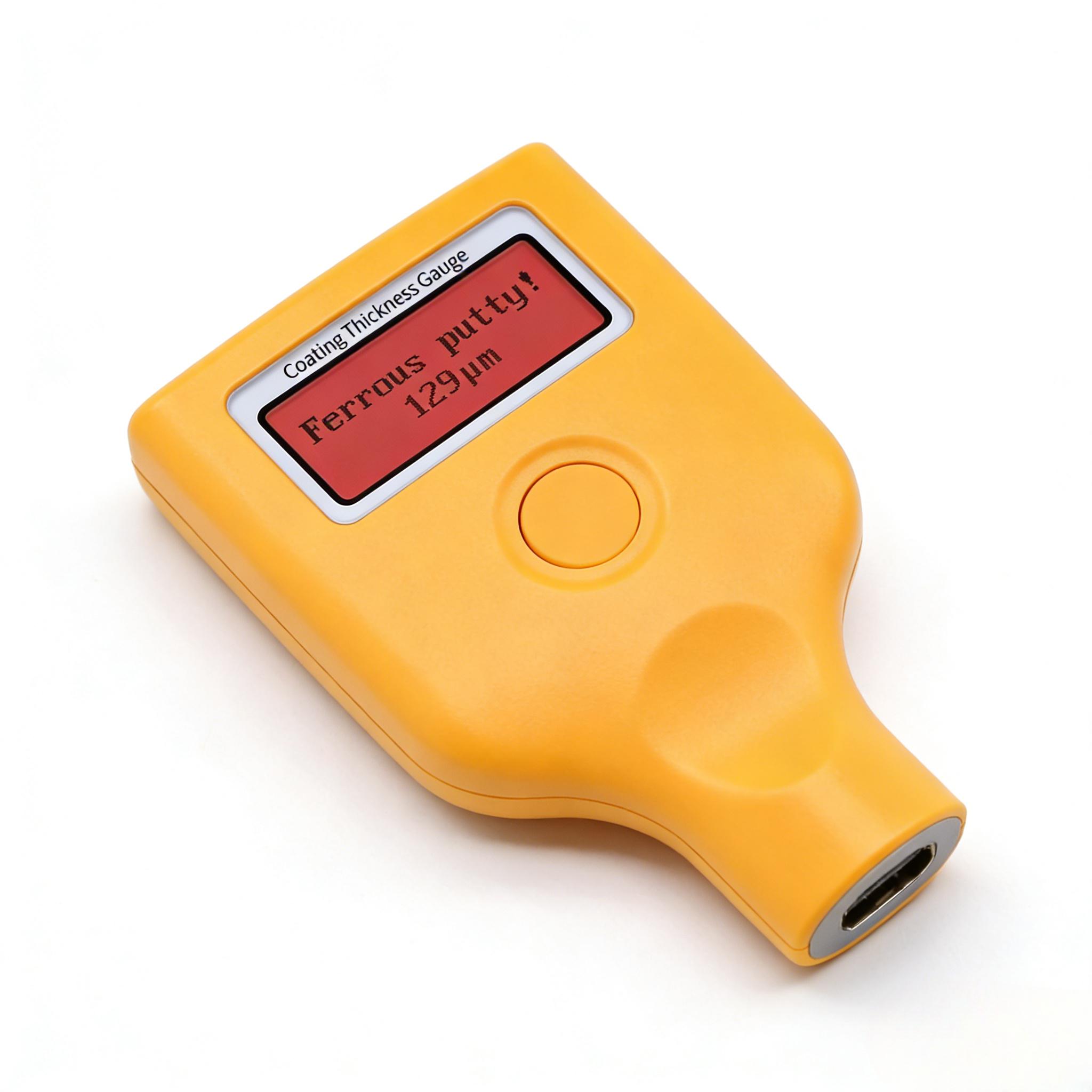 LS236 Coating Thickness Gauge Low Temperature Resistant Paint Thickness Tester for Automotive / жёлтый