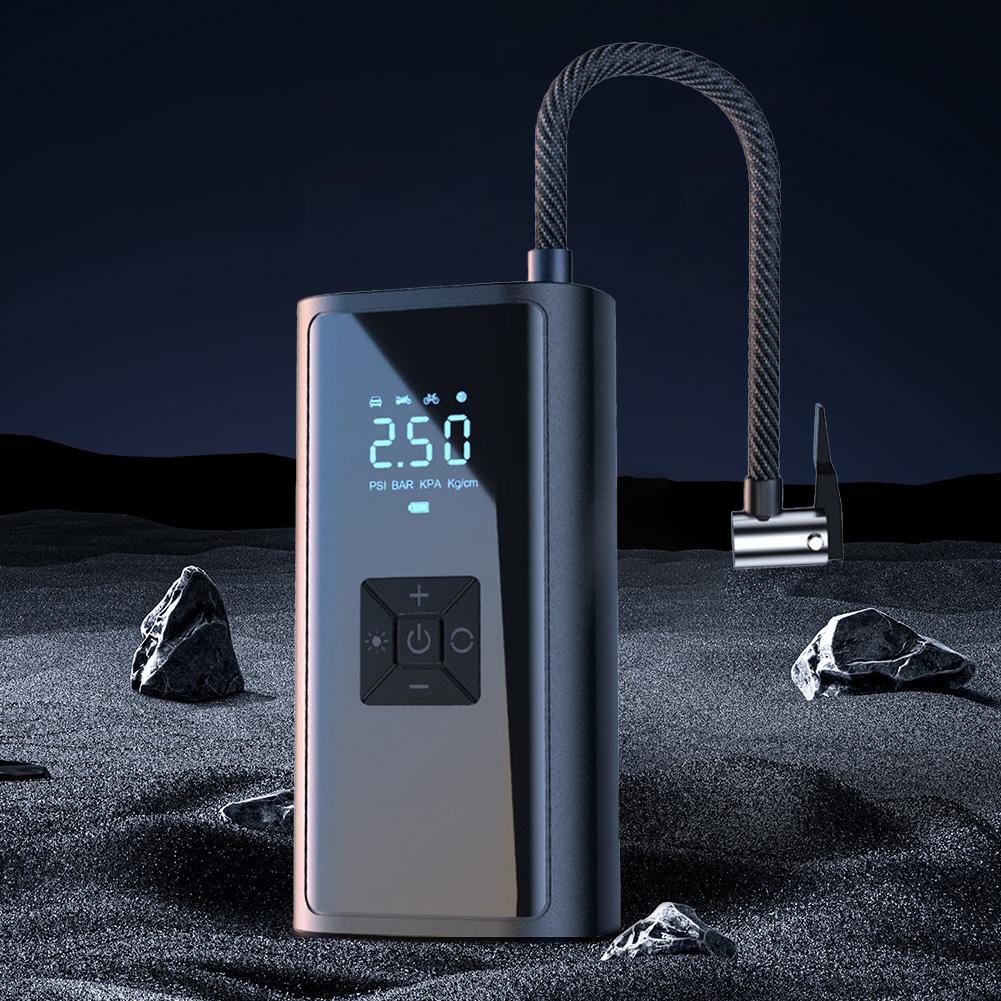 150PSI Electric Tire Pump with LED Light Portable New Car Inflator Pump LCD Display Cars Air Pump for Motorcycles Bicycles Balls
