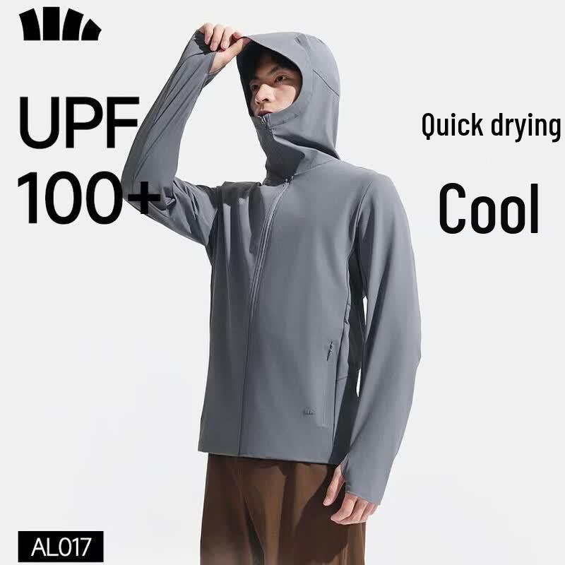 Beneunder Men s Quick-Dry Cooling Sun Protection Hoodie AL017 2XL