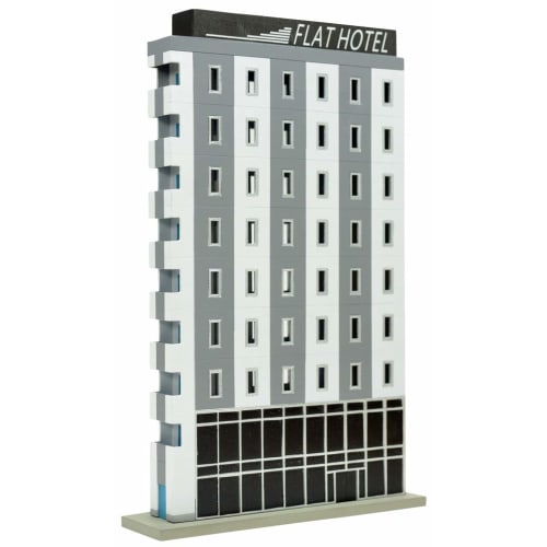 

TOMYTEC Building Collection Kenkore 164 Thin Building B Modern Hotel Diorama Supplies