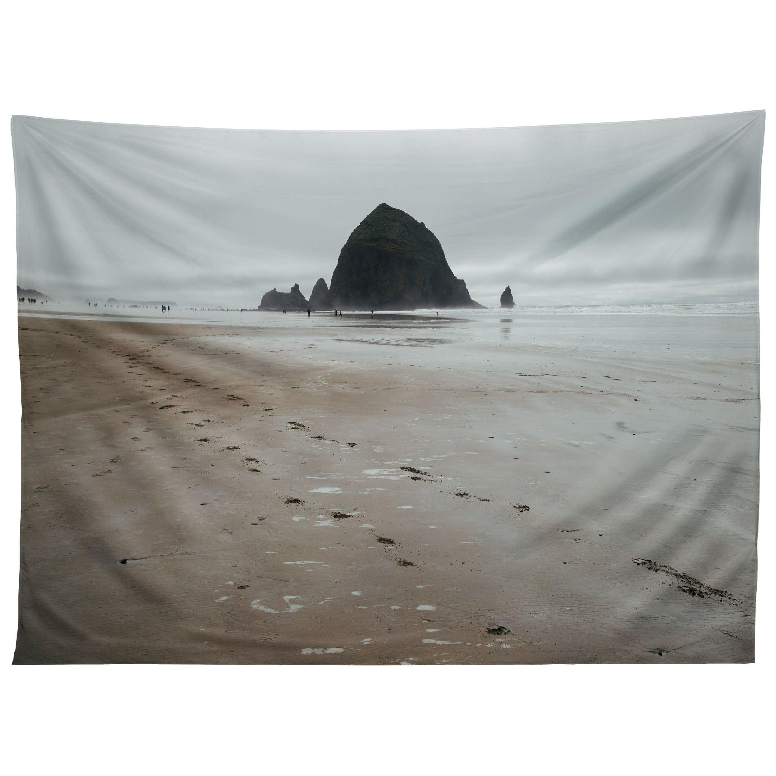 CANNON BEACH OREGON tapestry 75x100
