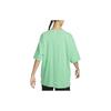 Nike Alphabet Logo Print Colorblock Loose Short Sleeve T-Shirt Women Tops Green DV8318-363