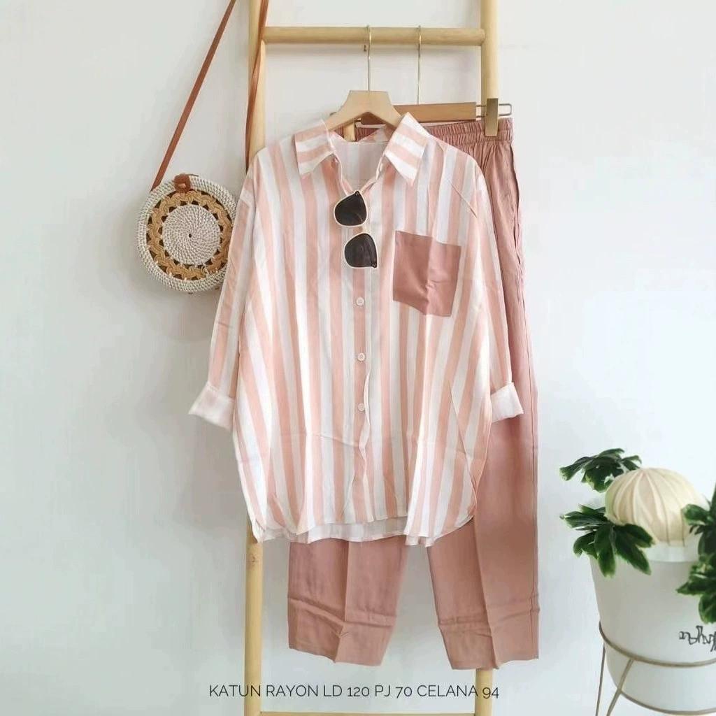 

Spring and Autumn Lady s Set Cotton Long-sleeved Trousers Two-piece Simple Casual Home Clothes Sleepwear S