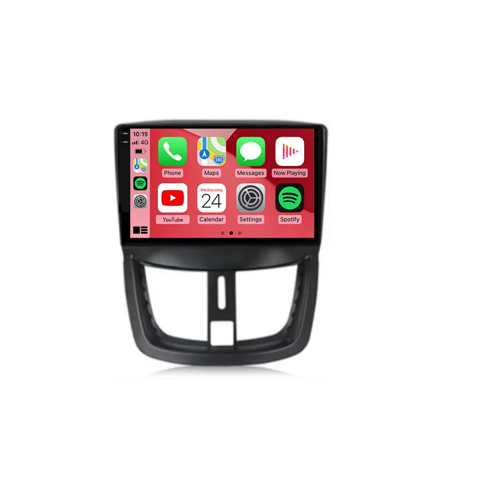 Android 14 Carplay Auto Car Radio Multimedia Player GPS Navigation For Peugeot 207 CC 2006 2007 2008 2009 2010 2011 2012 - 2015