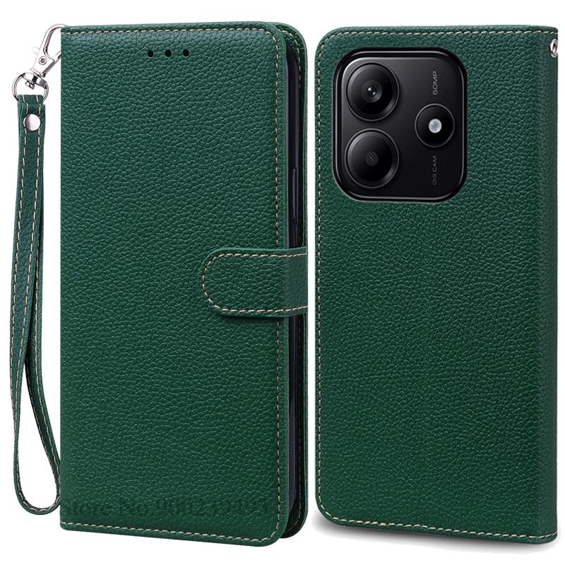 For Redmi Note 14 Case Wallet Flip Leather Cover For Xiaomi Redmi Note 14 4G Case Book Cover For Redmi Note 14 5G Case