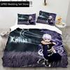 3d Anime Hunter X Hunter Bedding Set Duvet Cover Bed Set Quilt Cover Pillowcase Comforter King Queen Size Boys Adult Bedding Set