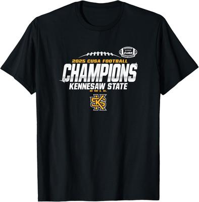 T-shirt Kennesaw State Owls Champions C-USA 2025 Football Vestiaire