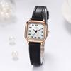 Exquisite Small Square Watch Women'S Simple Belt Watch Niche Square Small Dial Quartz Watch