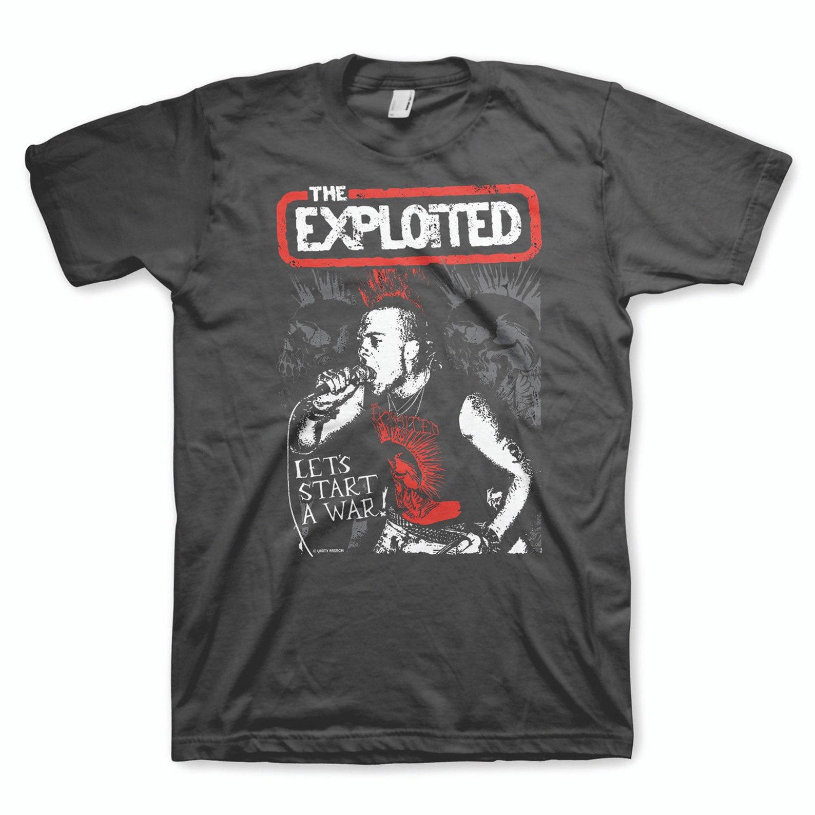The Exploited Start A War Classic T-Shirt 4XL