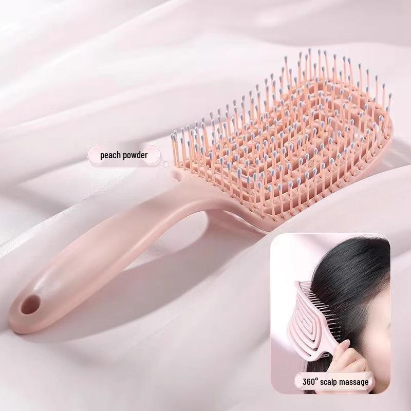 Large Curved Anti-static Backcombing Air Cushion Massage Comb