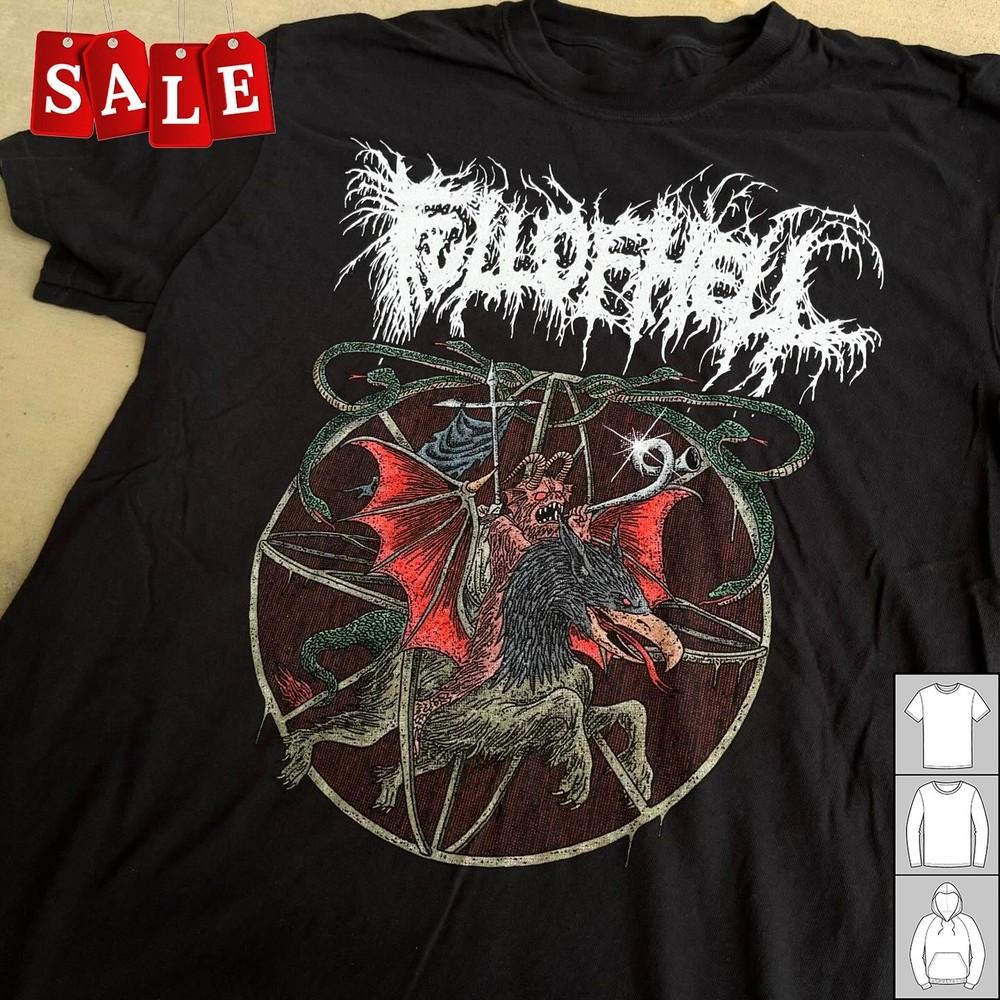 

New Full of Hell band Gift For Fans Unisex S5XL Shirt SS933 Unisex T-Shirt L