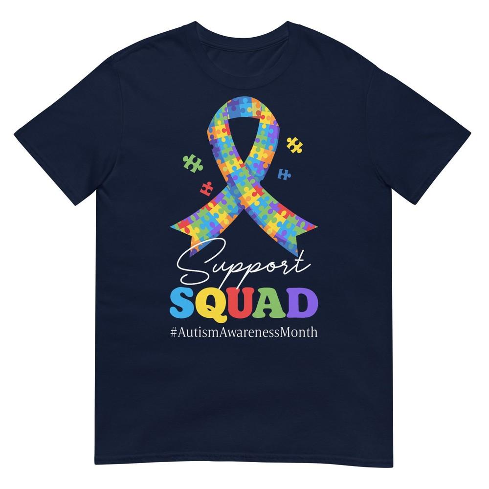 Autism Awareness Autism Support Squad Family Teacher Kids TShirt S