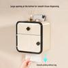Wall-Mounted Double-Layer Tissue Box