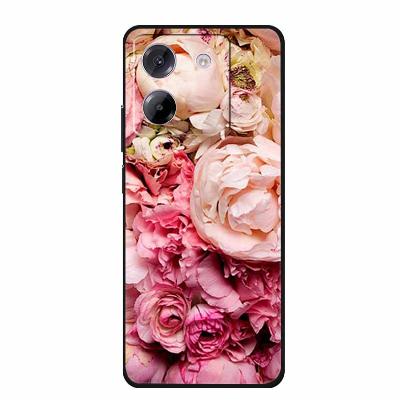 For Poco M7 Pro 5G Case M 7 Pro Coque Black Silicone Soft Back Cover Case For Xiaomi Poco M7 Pro Phone Cases Cover M7Pro 6.67"