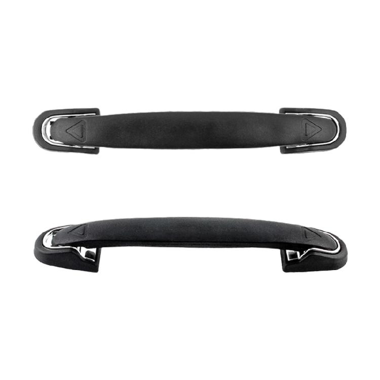 Suitcase Box Telescopic Handle Pull 219mm Long Strap Handles Black