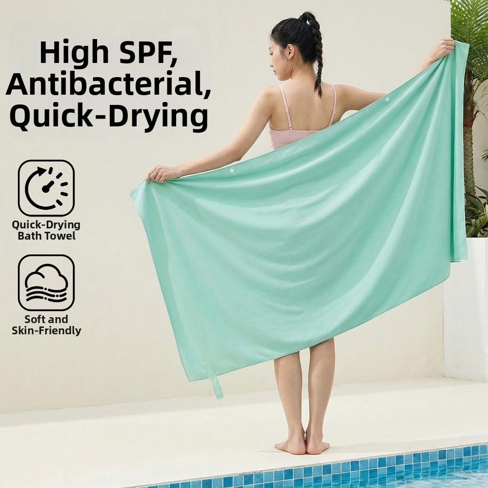 Microfiber Quick-dry Bath Towel Water Absorption Beach Towel Comfortable Swimming Towel  Sports