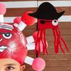 Halloween Costume Octopus Hat for Kids & Adults Versatile Cute Headpiece