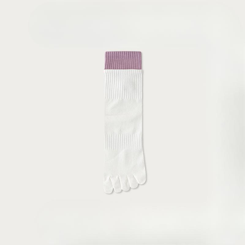 

Женские весенне-осенние спортивные носки для йоги с пятью пальцами, нескользящие, дезодорирующие, против бери-бери 1 pair