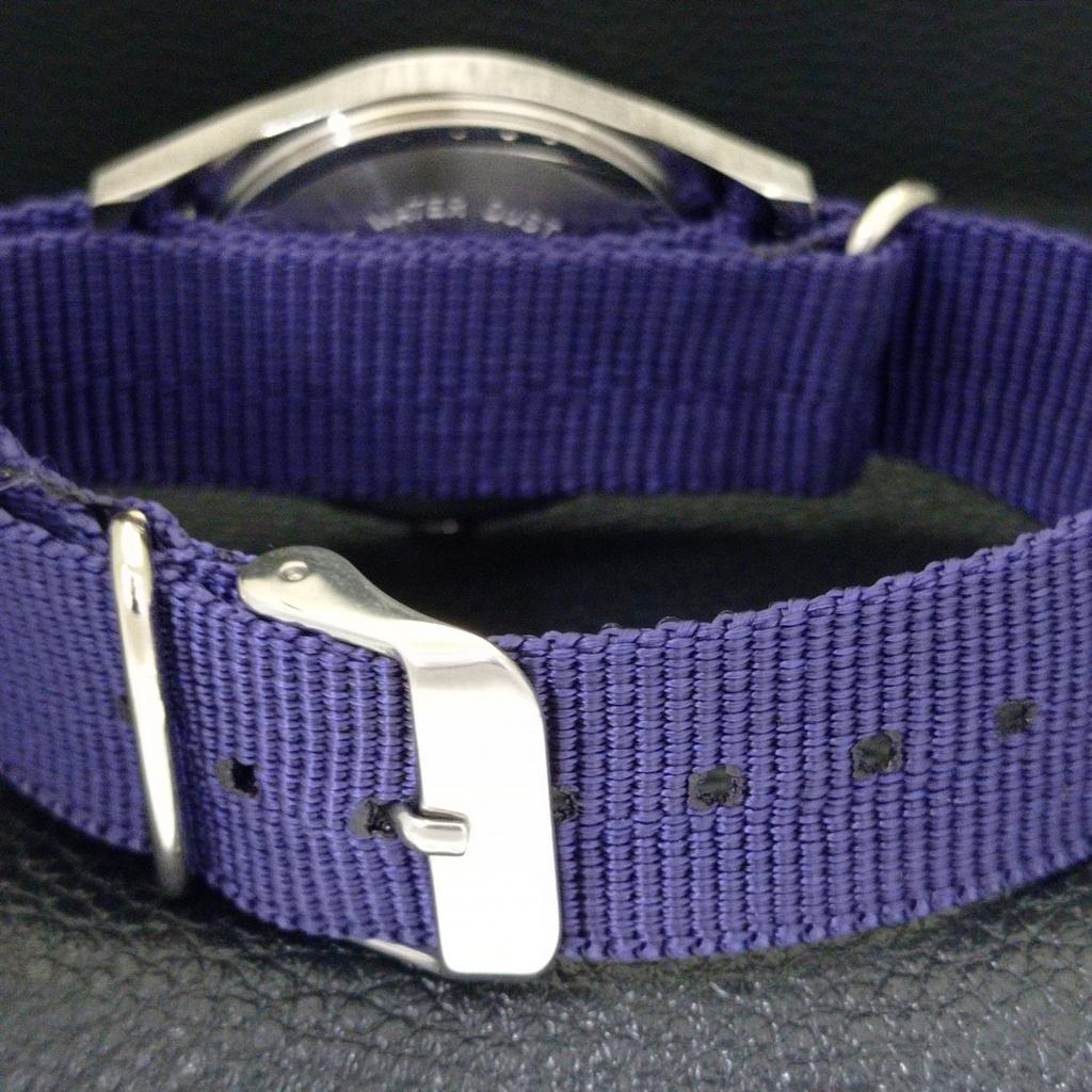 HAND-WINDING VINTAGE HMT INDIAN MENS BLUE COLOR DIAL WATCH a440987-4 HT-a440987