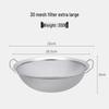 304 Stainless Steel Fine Mesh Kitchen Strainer
