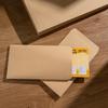 200 Pcs Extra Thick 120g Kraft Paper Envelopes for VAT Invoices and Letters