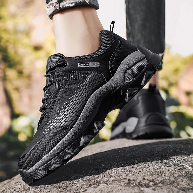 Fashion Men Shoes Sneakers 2024 New Casual Shoes Waterproof  Non-slip Comfortable Masculino Outdoor Walking Style Shoes Male