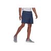adidas Striped Logo Print Casual Sports Shorts Men Bottoms Navy-Blue GT8162