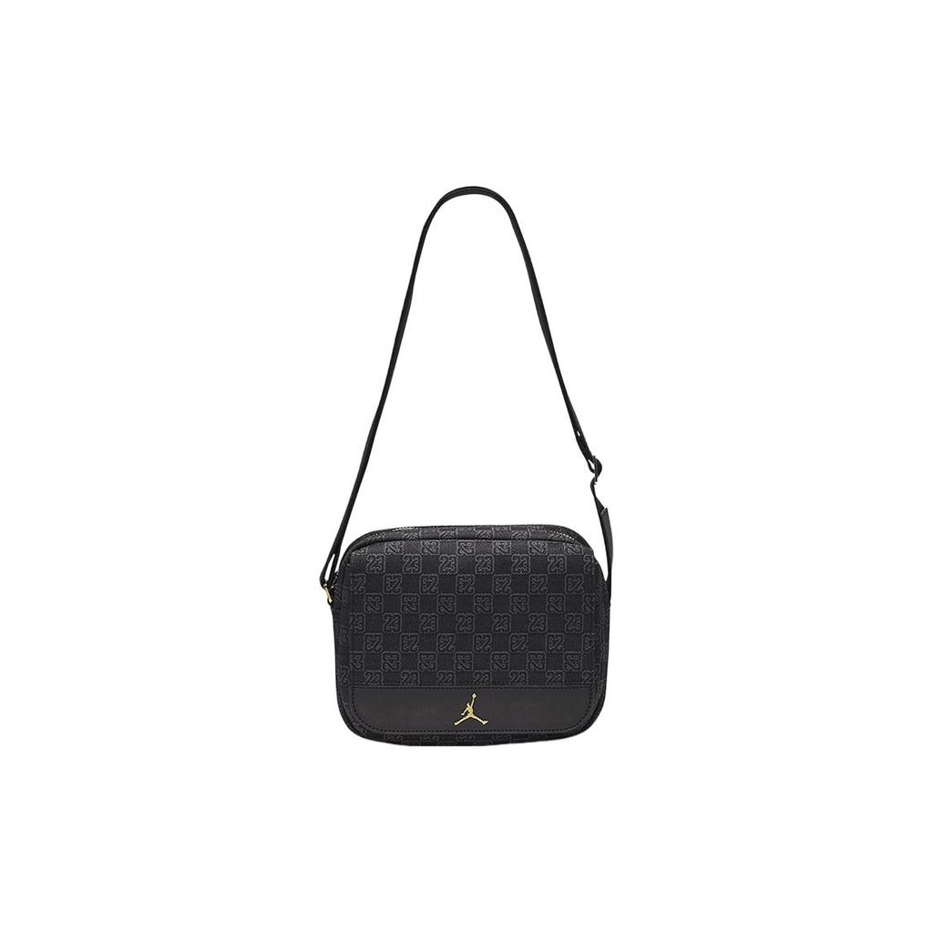 New Jordan Leather Crossbody Bag, Monogram Bag, Shoulder Bag Unisex Black FJ6790-010