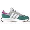Adidas Retropy E5 Grey Collegiate Green Unisex Sneakers Grey-Three Acid-Orange Grey-Two H03076