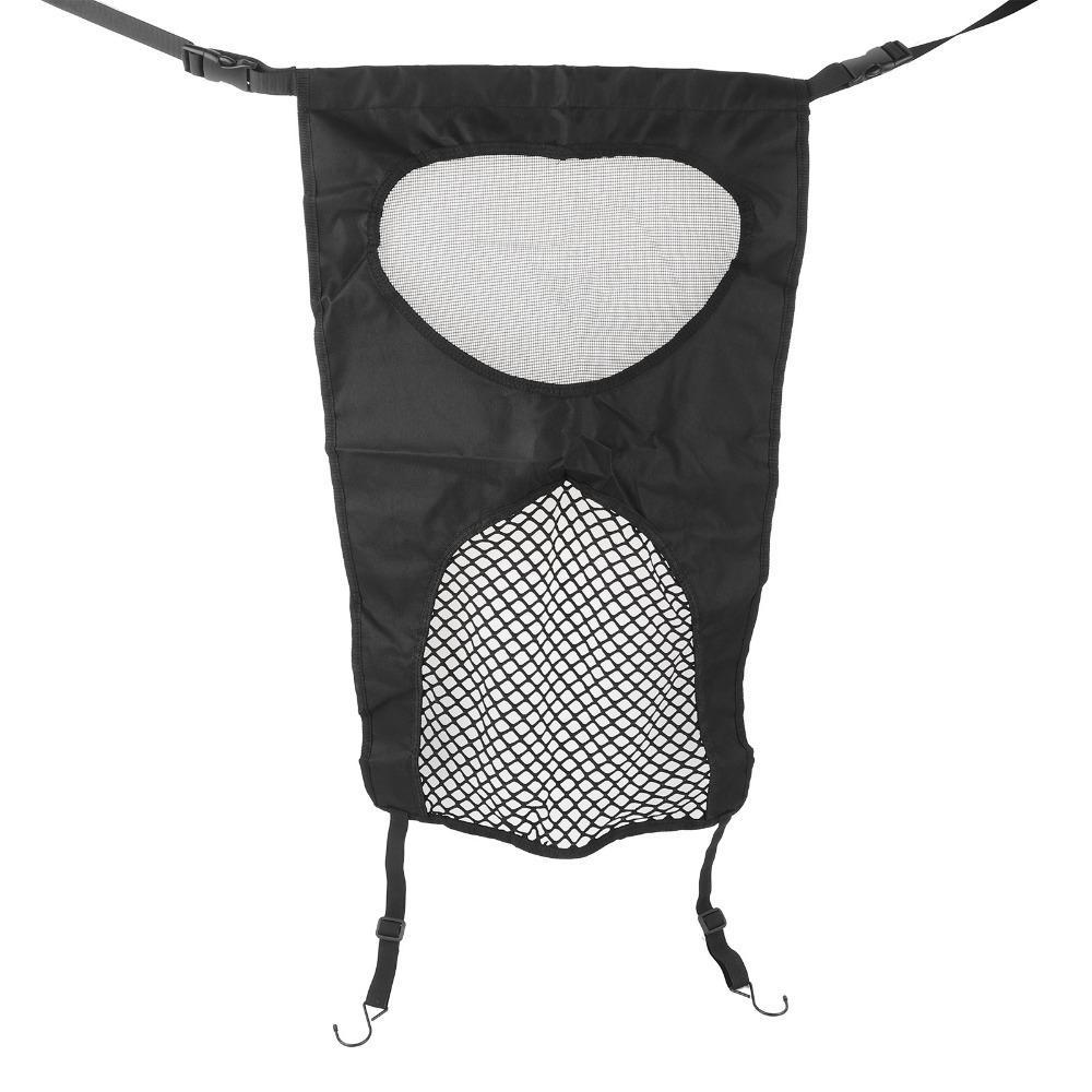 

Adjustable Width Backseat Isolation Fence Sturdy Build Dog Travel Guard Riding Safety Guard Black Isolation Net