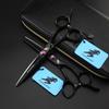 Freelander, Black Paint, Hair Scissors, Flat Scissors, Tooth Scissors, Thin Scissors 6.0 Inches