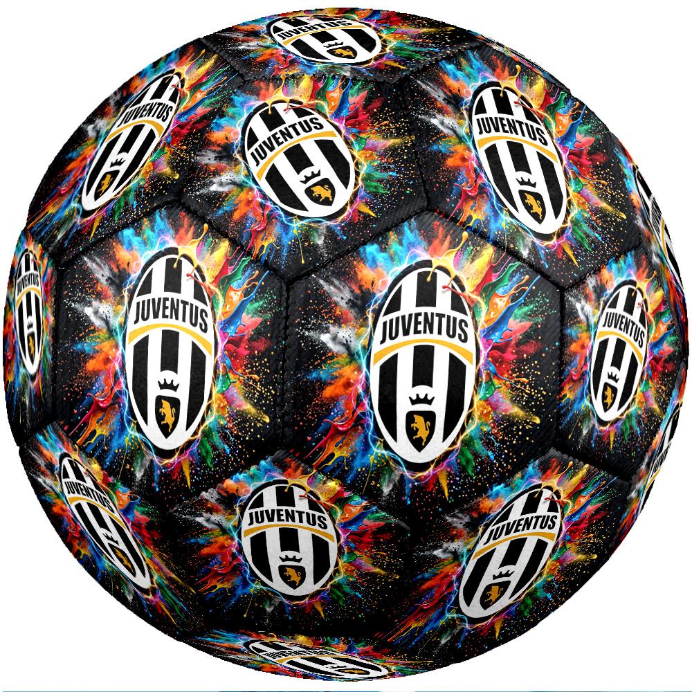 Juventus FC Theme Soccer Ball Size 5 Soccer Ball Soft Touch Professional Training Football for Outdoor Sports