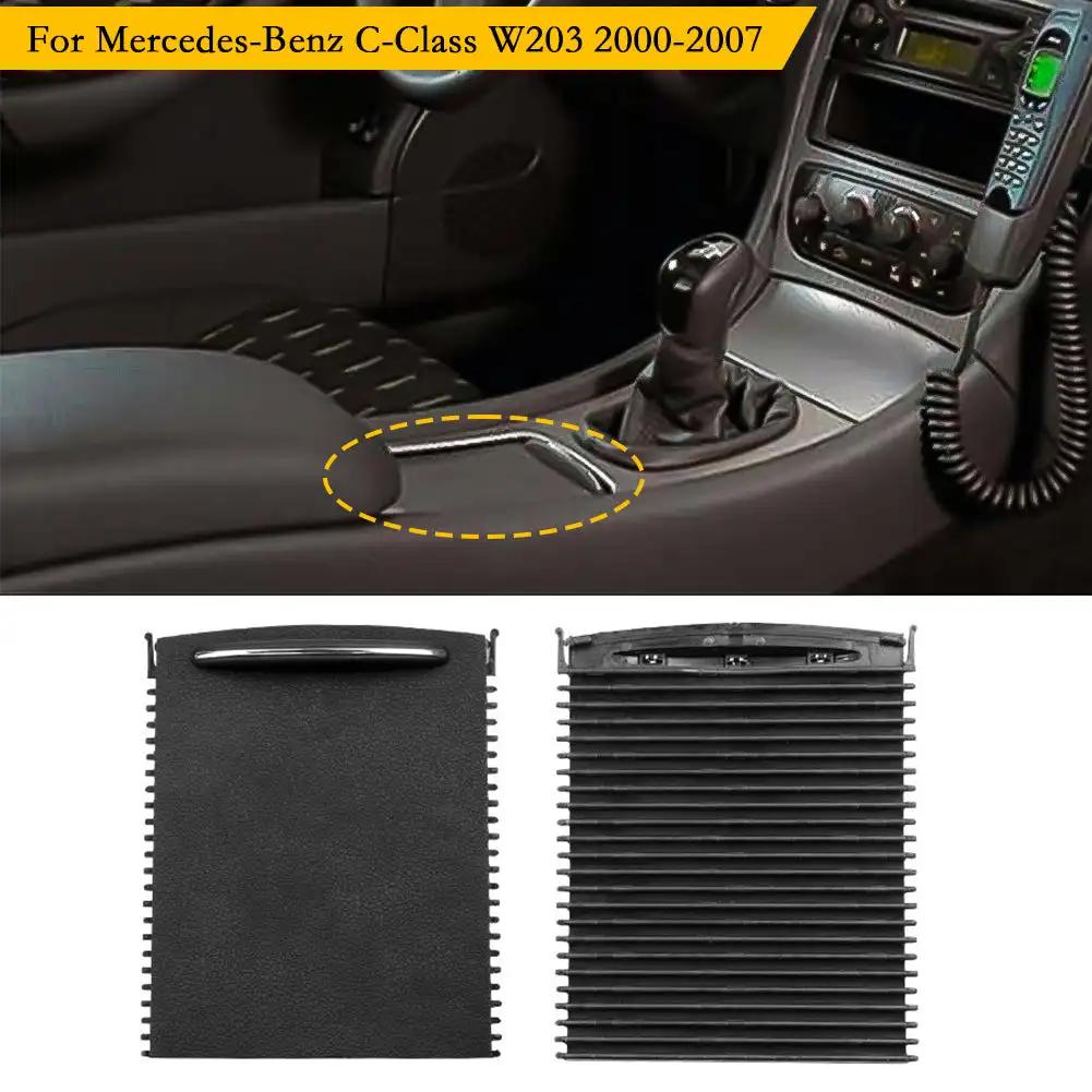 Für Mercedes Benz C-Klasse W203 Auto-Mittelkonsole Schiebeläden Getränkehalter Rolloabdeckung Auto-Styling 2036800123 9051