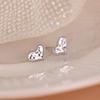 Heart-Shaped Crushed Ice Earrings for Women - 2026 Stylish and Versatile, Simple High-End Design
