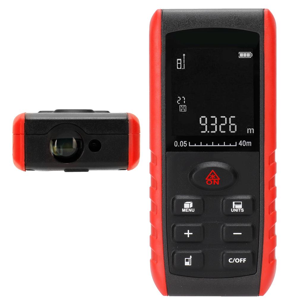 KXL-E40 Laser Range Finder with Display Hand Held Distance Measuring Equipment 0.05-40m