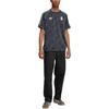 adidas Maglietta da calcio a maniche corte vintage girocollo a tema Originals X Real Madrid Uomo Top Grigio Scuro JI9481