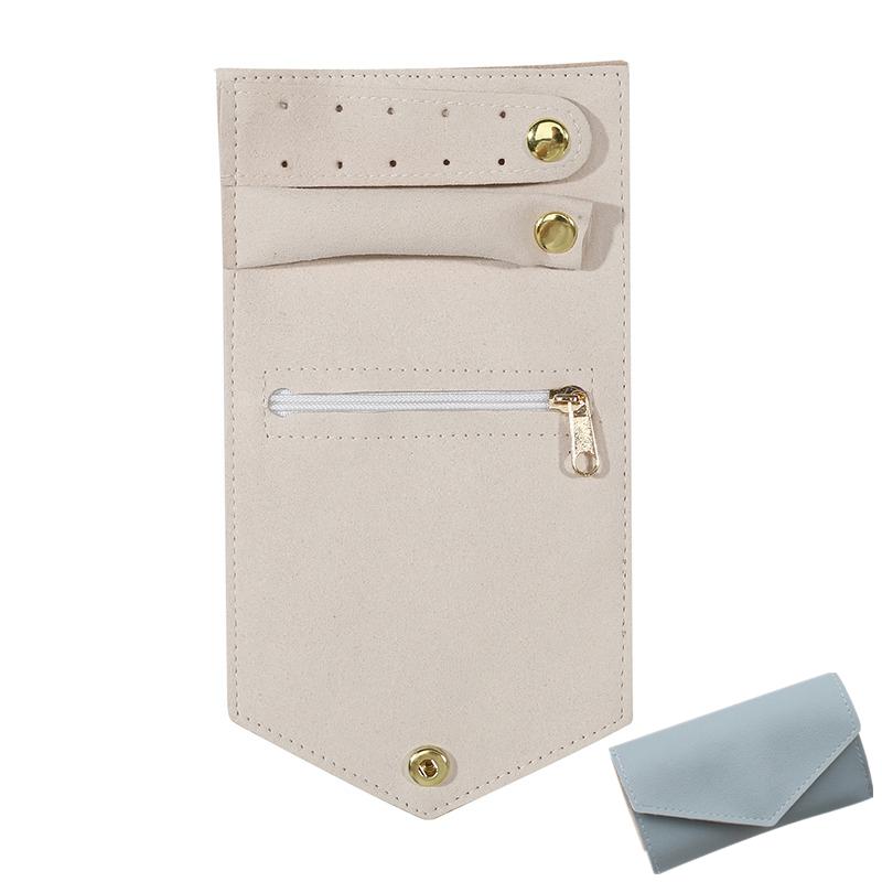 Skládací role na šperky Praktický organizér na šperky Taška na šperky Kosmetická taštička Displej na šperky Cestování Domů Skládací taška