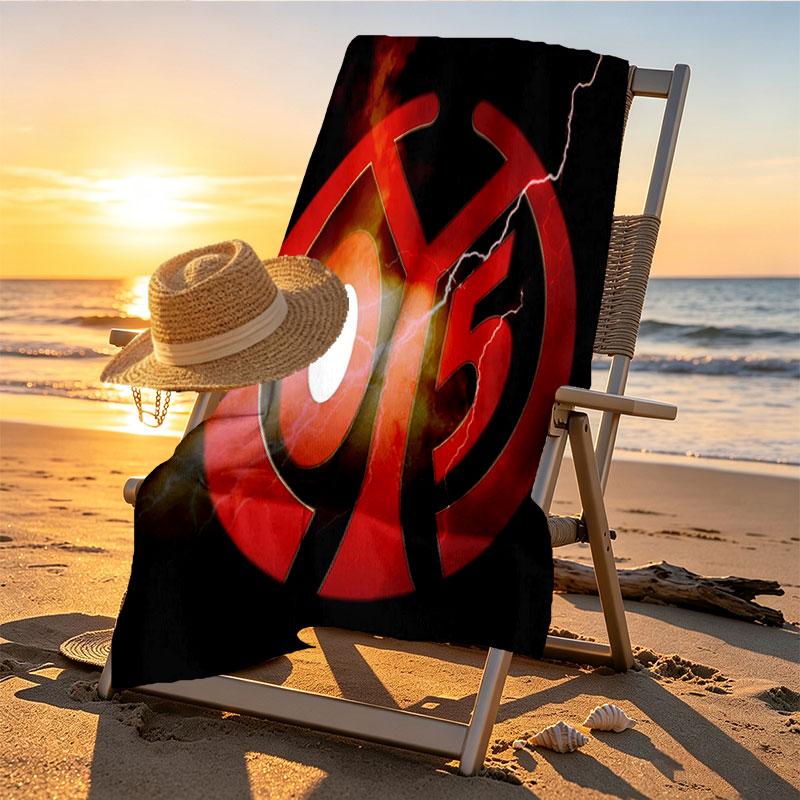 05 1FSV Mainz 05 Print Beach Towel Design, Soft, Lightweight. for Home Bathroom, Spa, Pool, Yoga, Surfing, Camping, Gift for Family, Friend
