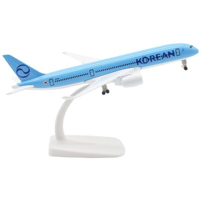 JJC Diecast Miniature Aircraft Model - Korean Air A350 (New Livery, 1:300, 20cm) - Collectible & Decorative