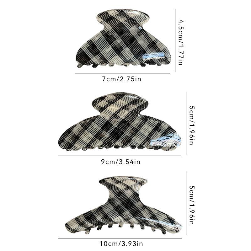 Elegante Karoserie-Serie Acryl-Haarklammer Klassische Retro-Haarklammern Trendige Pferdeschwanz-Haarklammern Für Damen Mädchen Haarschmuck