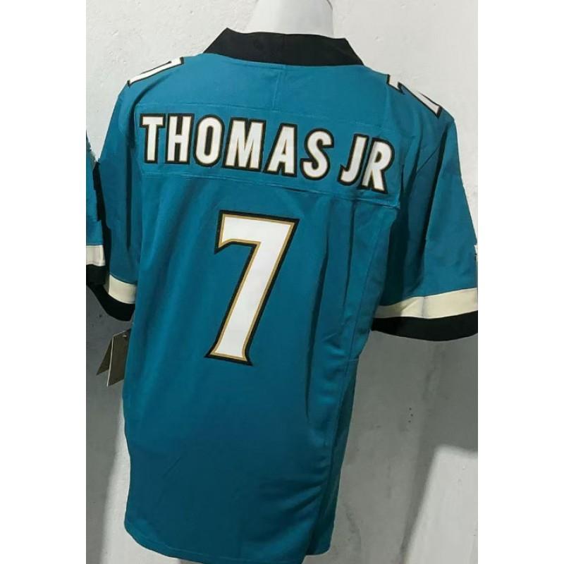 Jacksonville Embroidered Football Jersey 3rd Gen Thomas Jr Hunter Lawrence Mens Sports Uniform