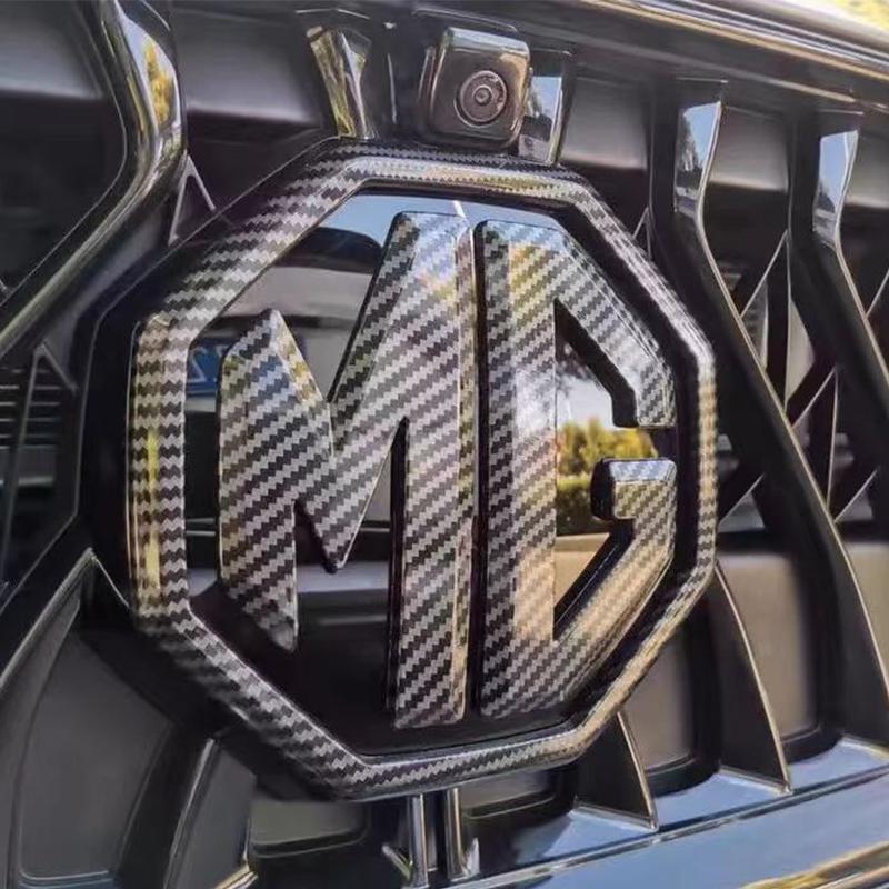 Car Front Grille Badge Cover Rear Trunk Lid Steering Wheel Sticker For Morris Garages MG ZS 5 7 6 Cyberster MG4 EV ES5 HS ONE GT