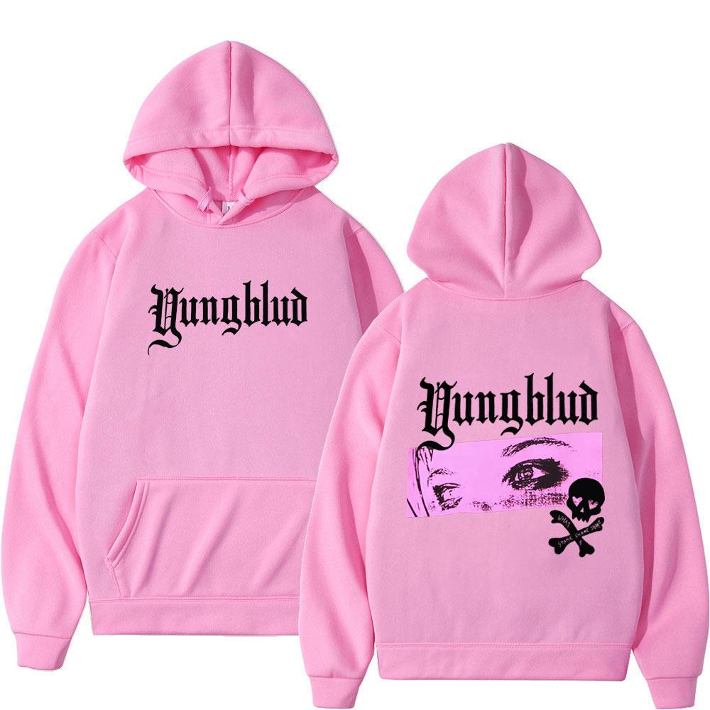 Yungblud Глаза Модные Графические Худи Унисекс Эстетичный Трендовый Пуловер Длинный Рукав Свободный Повседневный Оверсайз Флисовый Спортивный Костюм