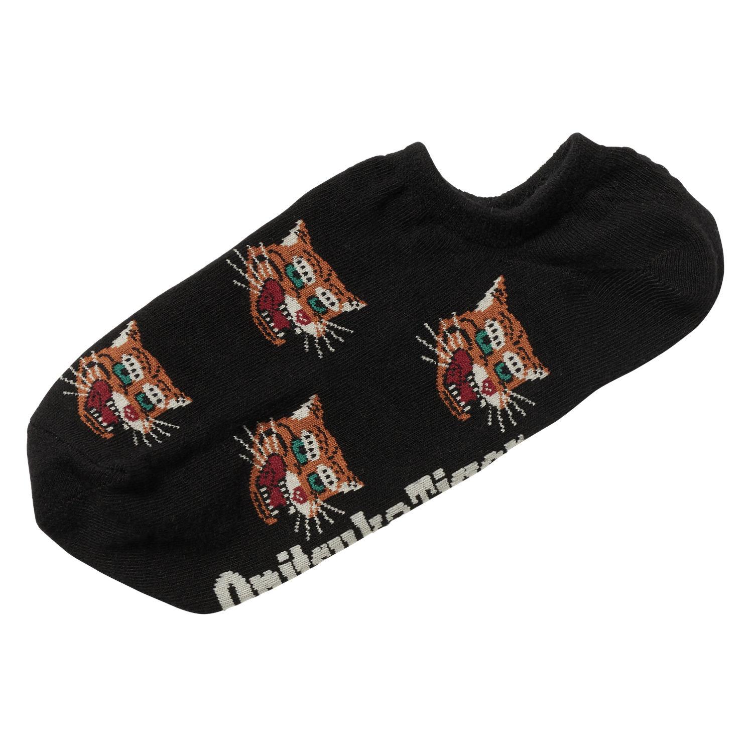 Onitsuka Tiger Ankle Socks Unisex 1 Pack Black 3183B031-001 M