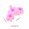 Delicate Colorful Flower Hair Claw Ponytail Shopping Headwear Female Hair Decors
