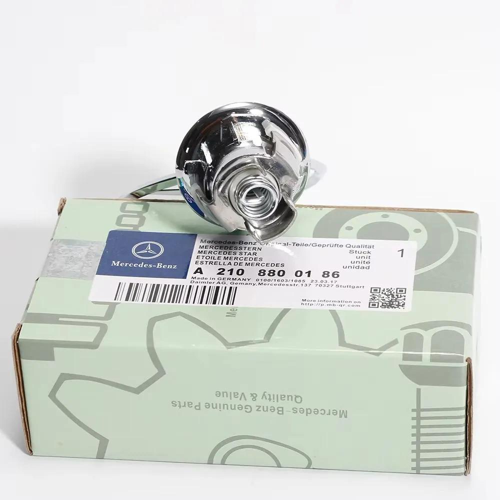 For Benz W2061pcs 44mm Metal For Car Front Head Hood Bonnet For Mercedes Benz W124 W212 W204 W205 W210 W220 W221 A180 Emblem Logo Accessories