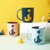 Dolphin Mouthwash Cup Simple Household Brushing Cup Couple Dormitory Toothbrush Cup Water Cup Toiletry Cup