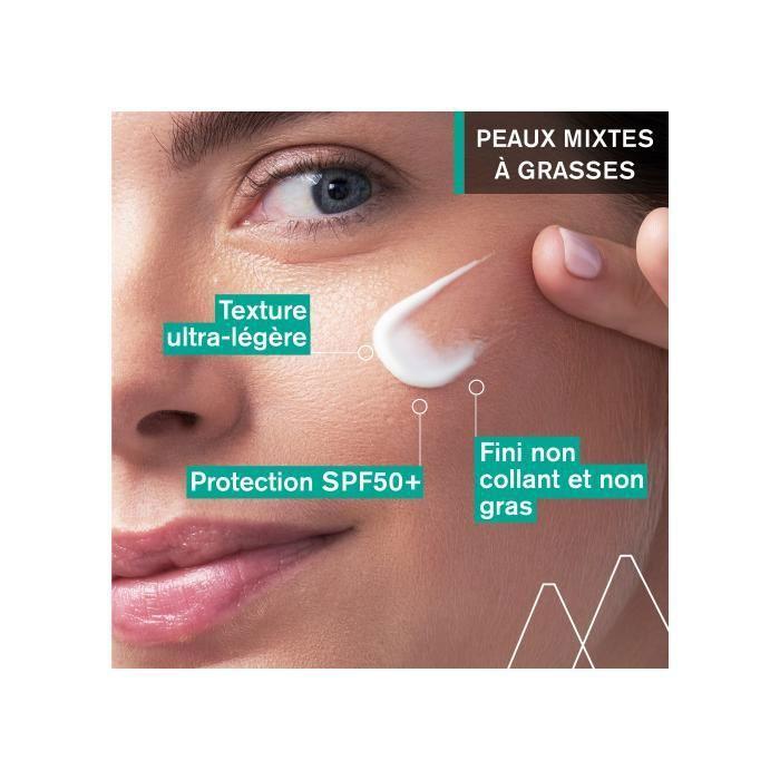 Fluide Solaire - URIAGE - Hyséac - SPF50+ - 50 Ml - Non Comédogène
